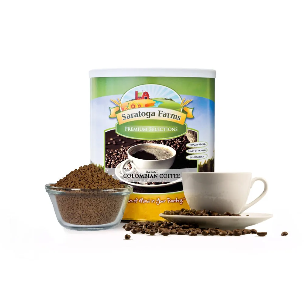 Saratoga Farms Instant Colombian Coffee