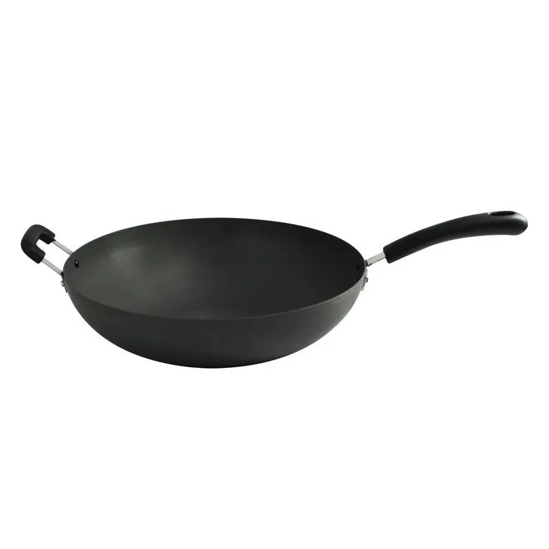 SEAGULL HARD ANODIZED WOK 36 CM