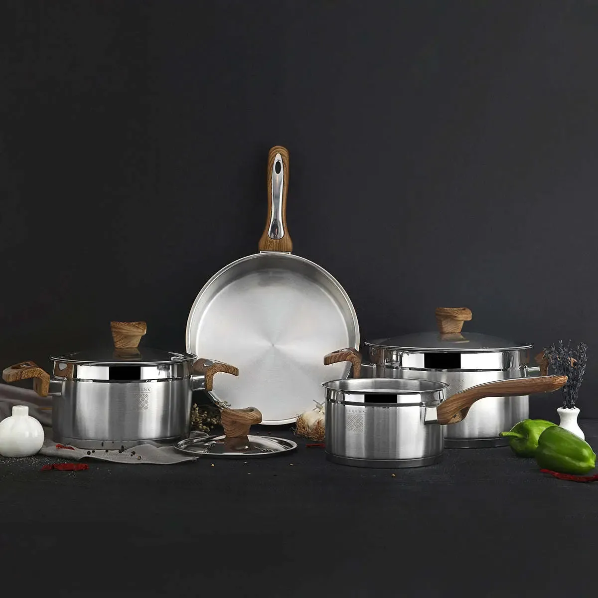 SERENK DEFINITION 7-Piece Cookware Set