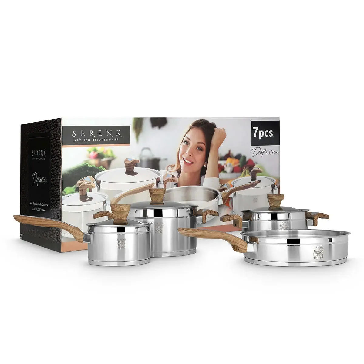 SERENK DEFINITION 7-Piece Cookware Set