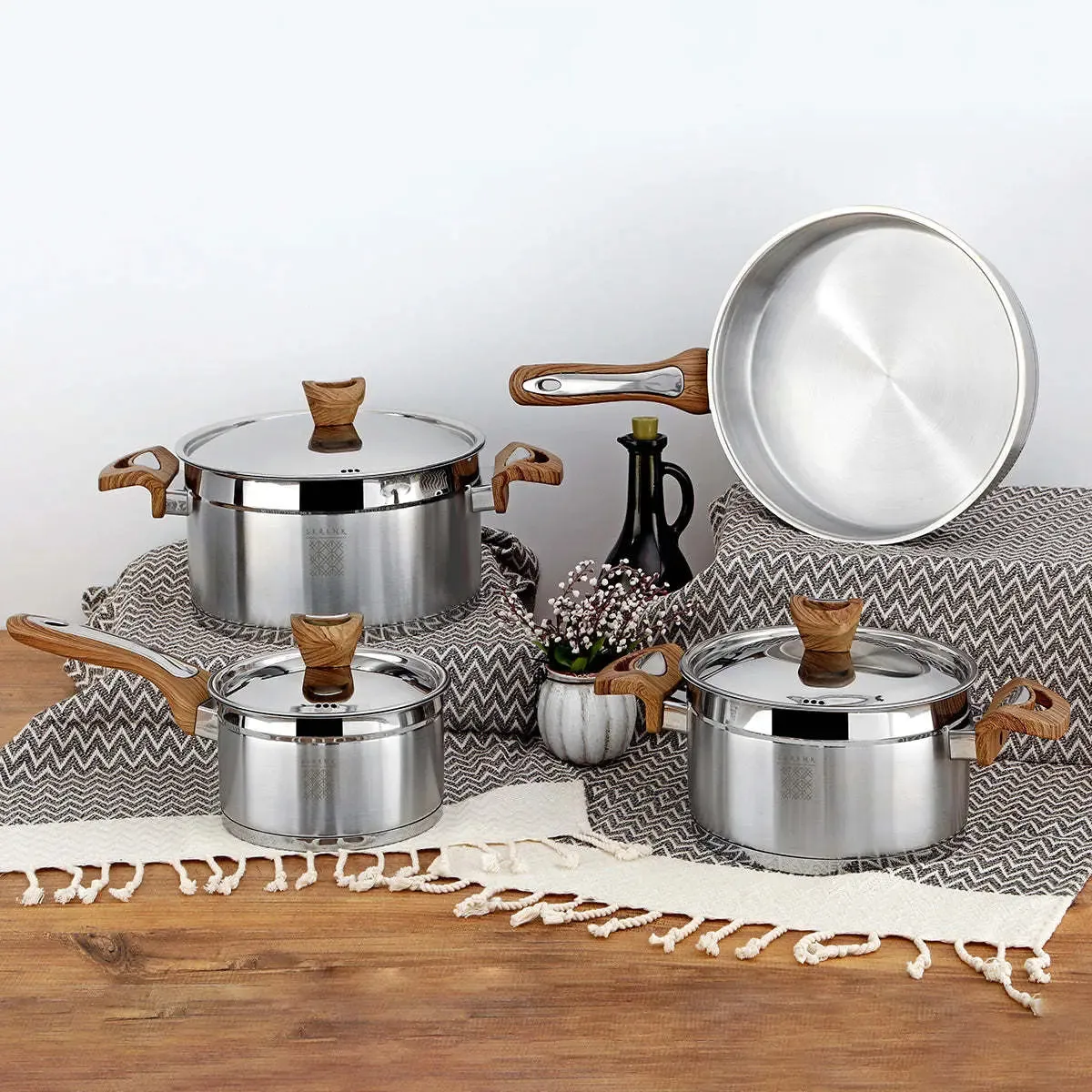 SERENK DEFINITION 7-Piece Cookware Set