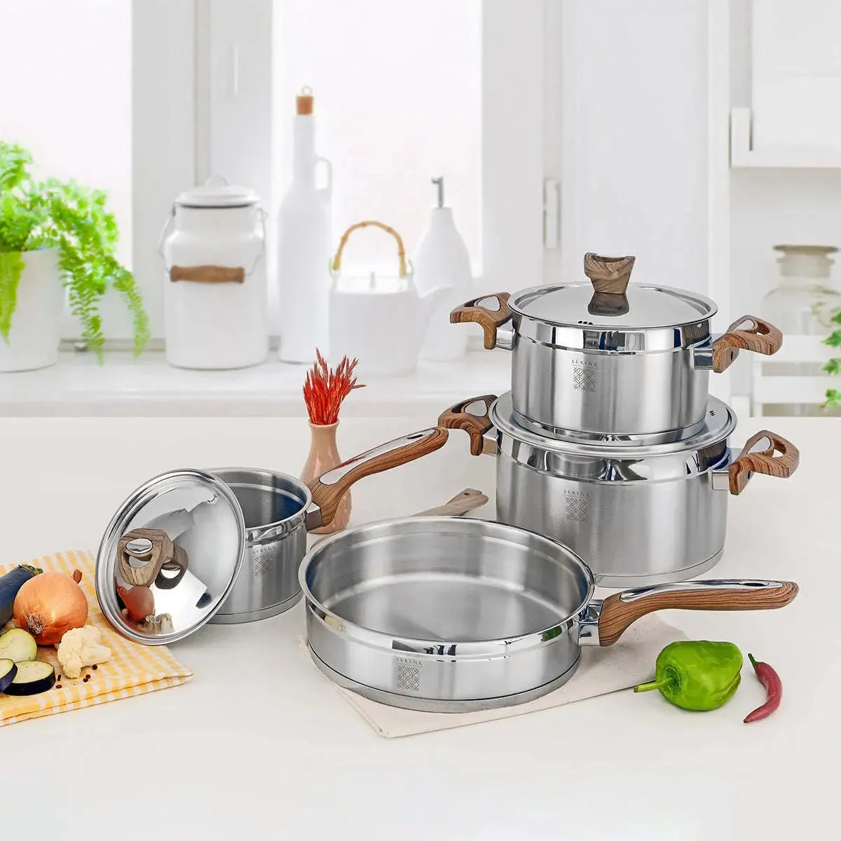 SERENK DEFINITION 7-Piece Cookware Set