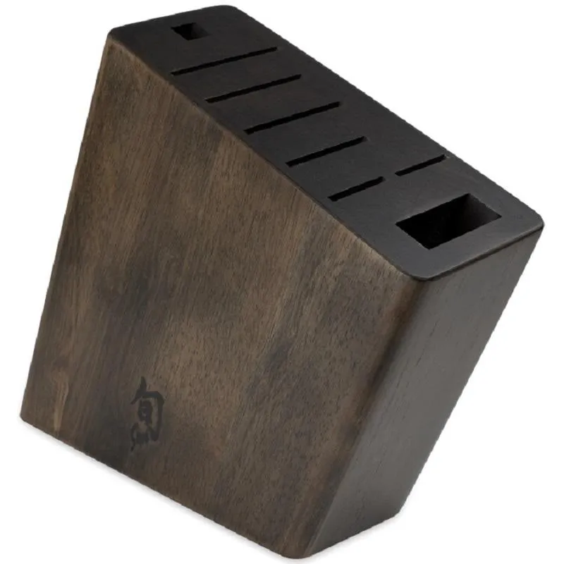 Shun 8-Slot Angled Knife Block