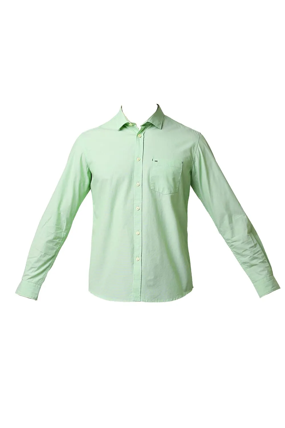 Slim Fit Fil-a-fil Shirt