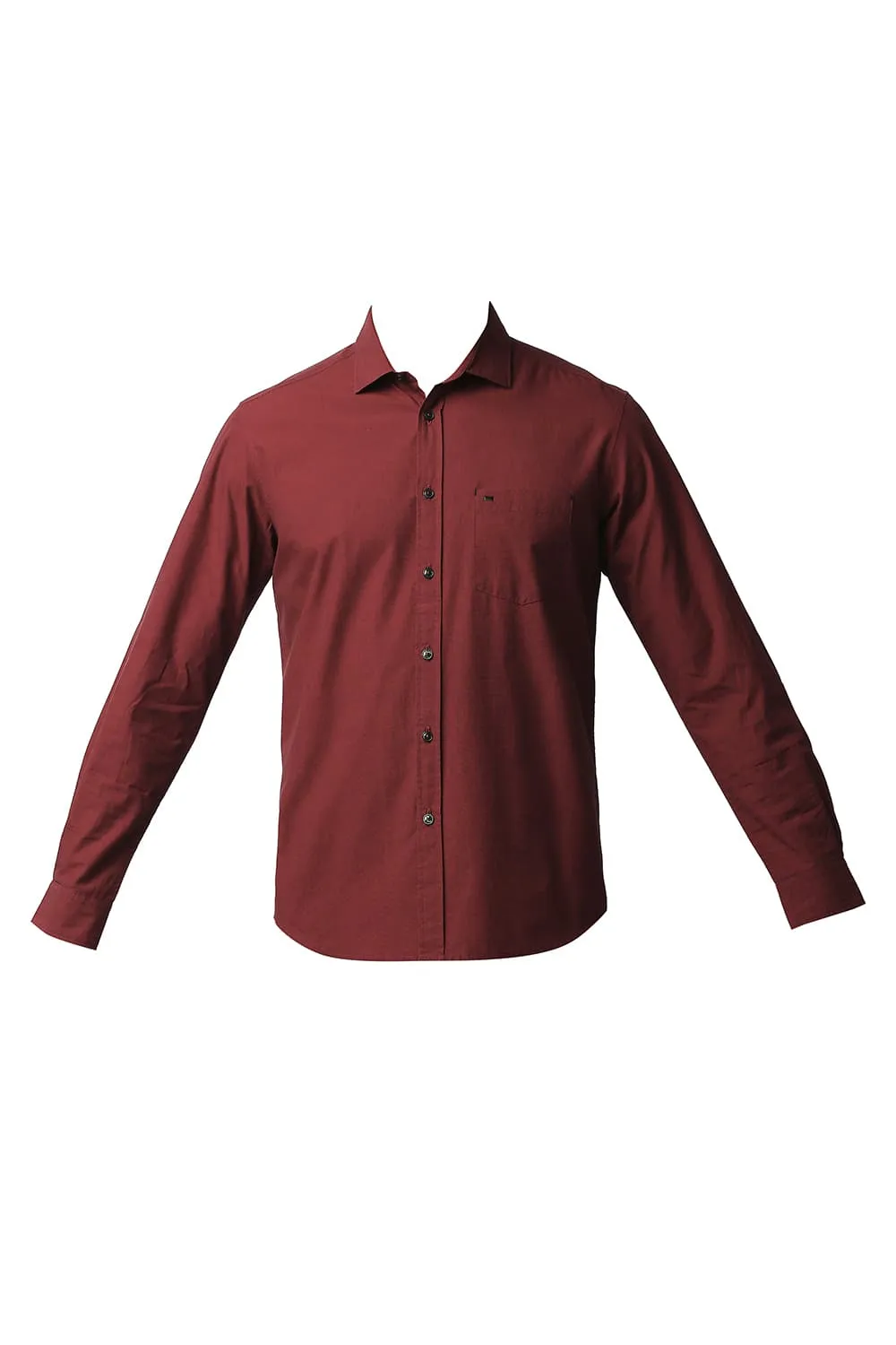 Slim Fit Fil-a-fil Shirt