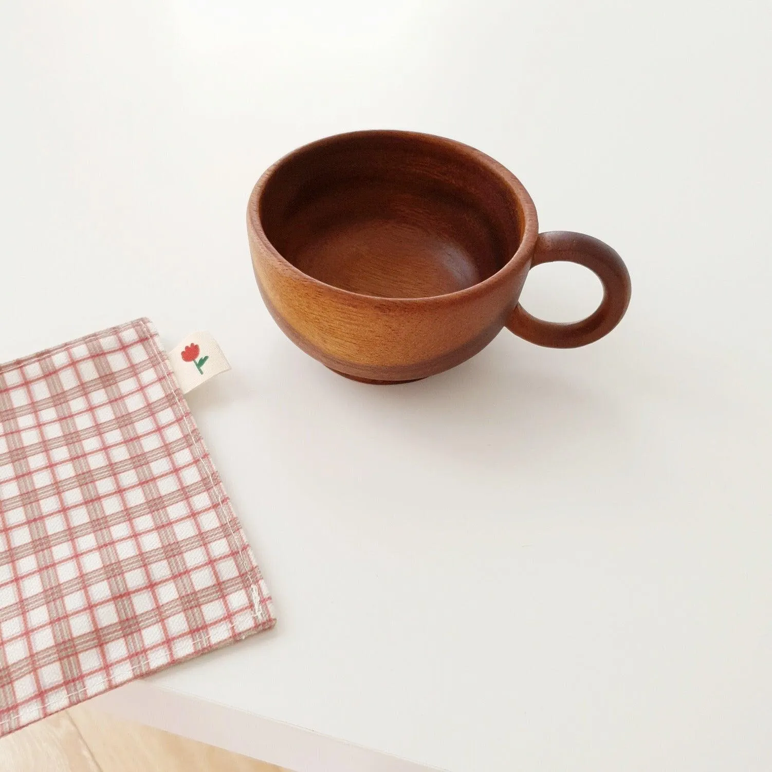 Small Wooden Coffee Cup