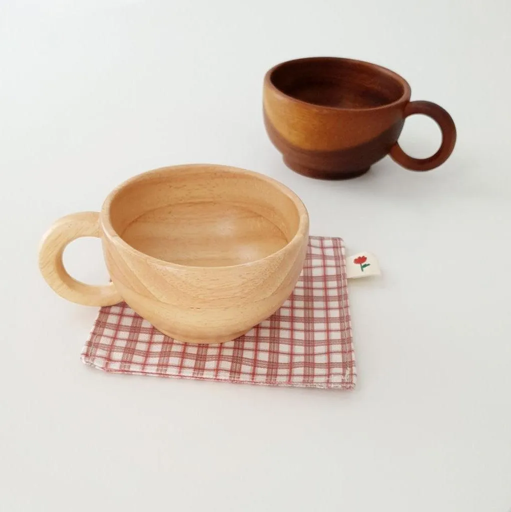 Small Wooden Coffee Cup