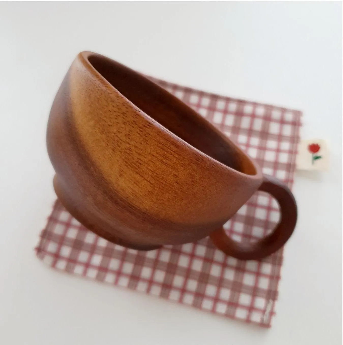 Small Wooden Coffee Cup