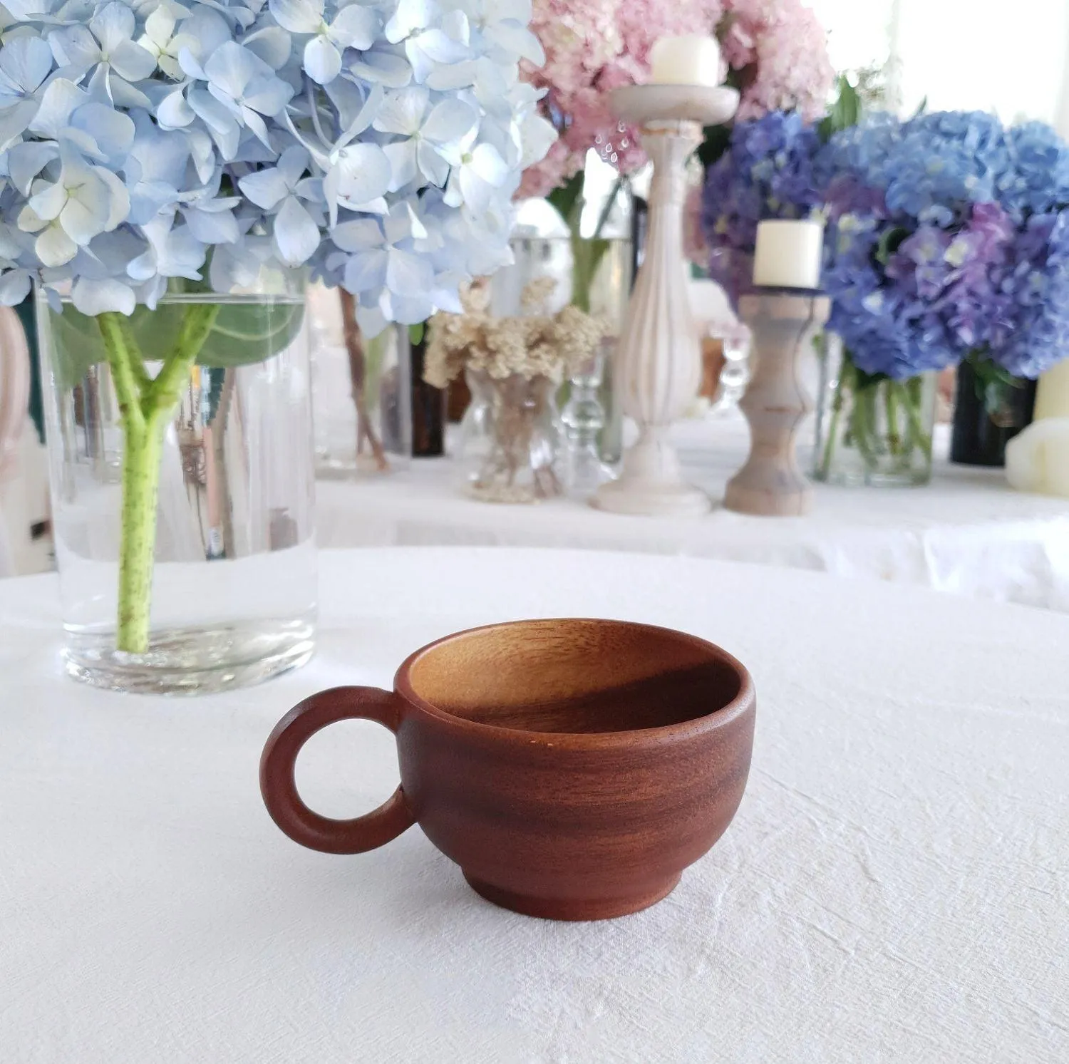 Small Wooden Coffee Cup