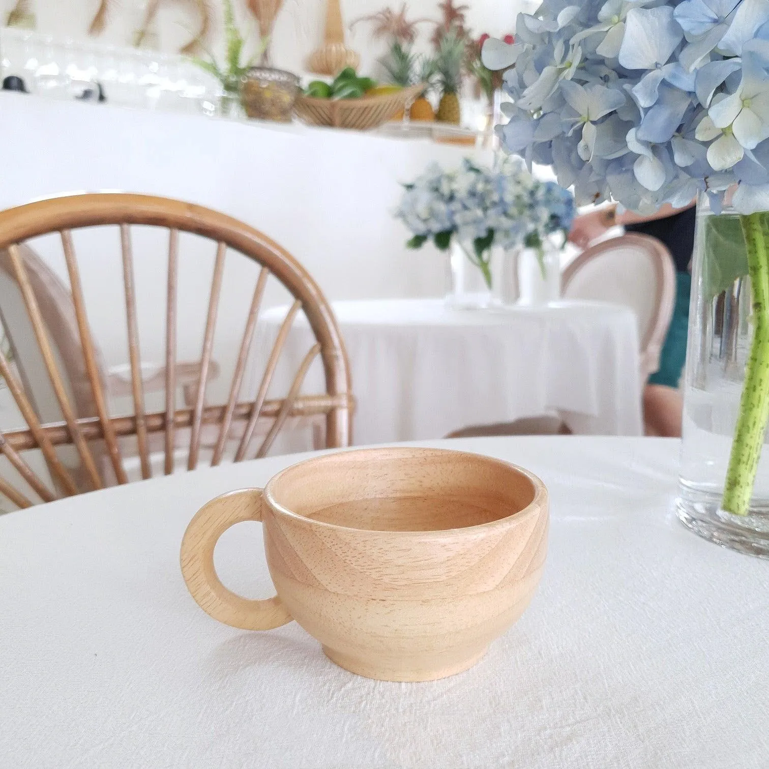 Small Wooden Coffee Cup