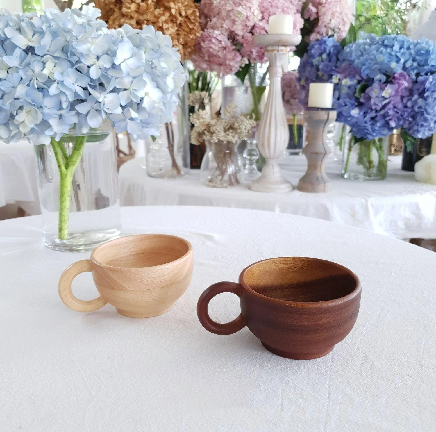 Small Wooden Coffee Cup