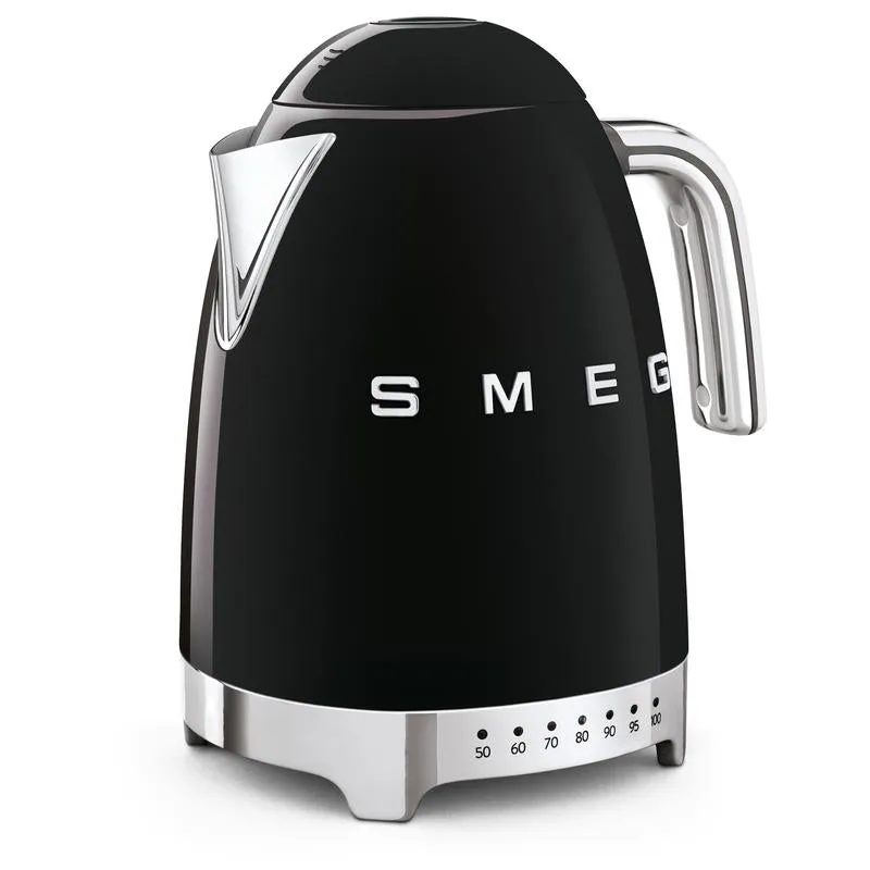 SMEG KLF04BLUK 50s Retro Style Jug Kettle Black