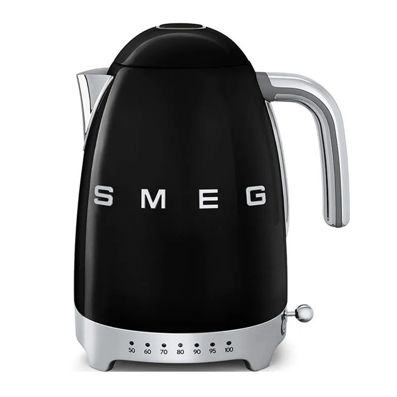 SMEG KLF04BLUK 50s Retro Style Jug Kettle Black