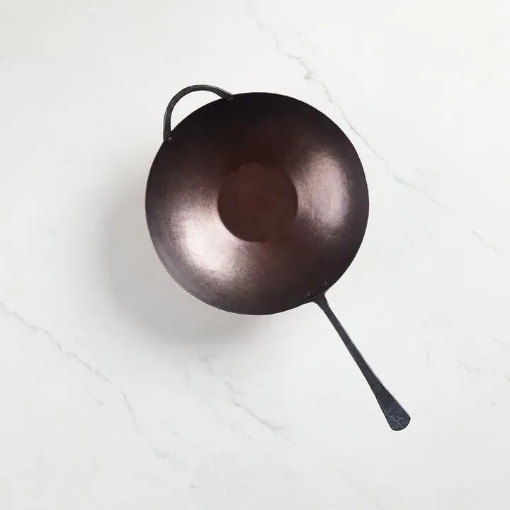 Smithey Ironware Carbon Steel Wok