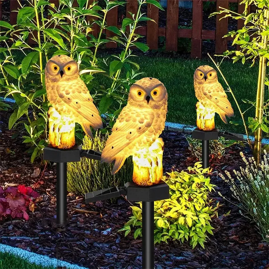 Solar Owl Light LED Waterproof