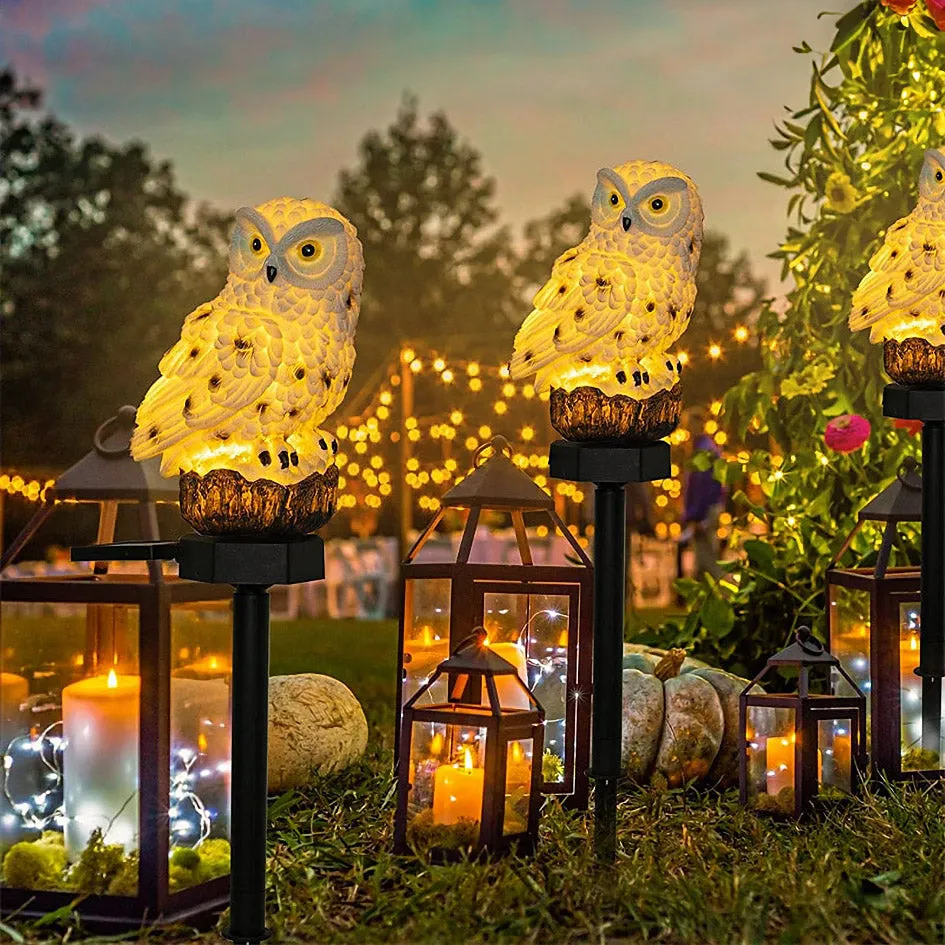 Solar Owl Light LED Waterproof