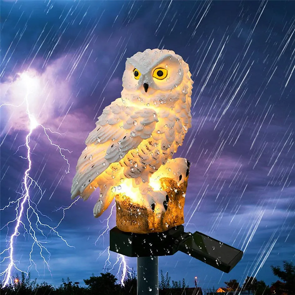 Solar Owl Light LED Waterproof