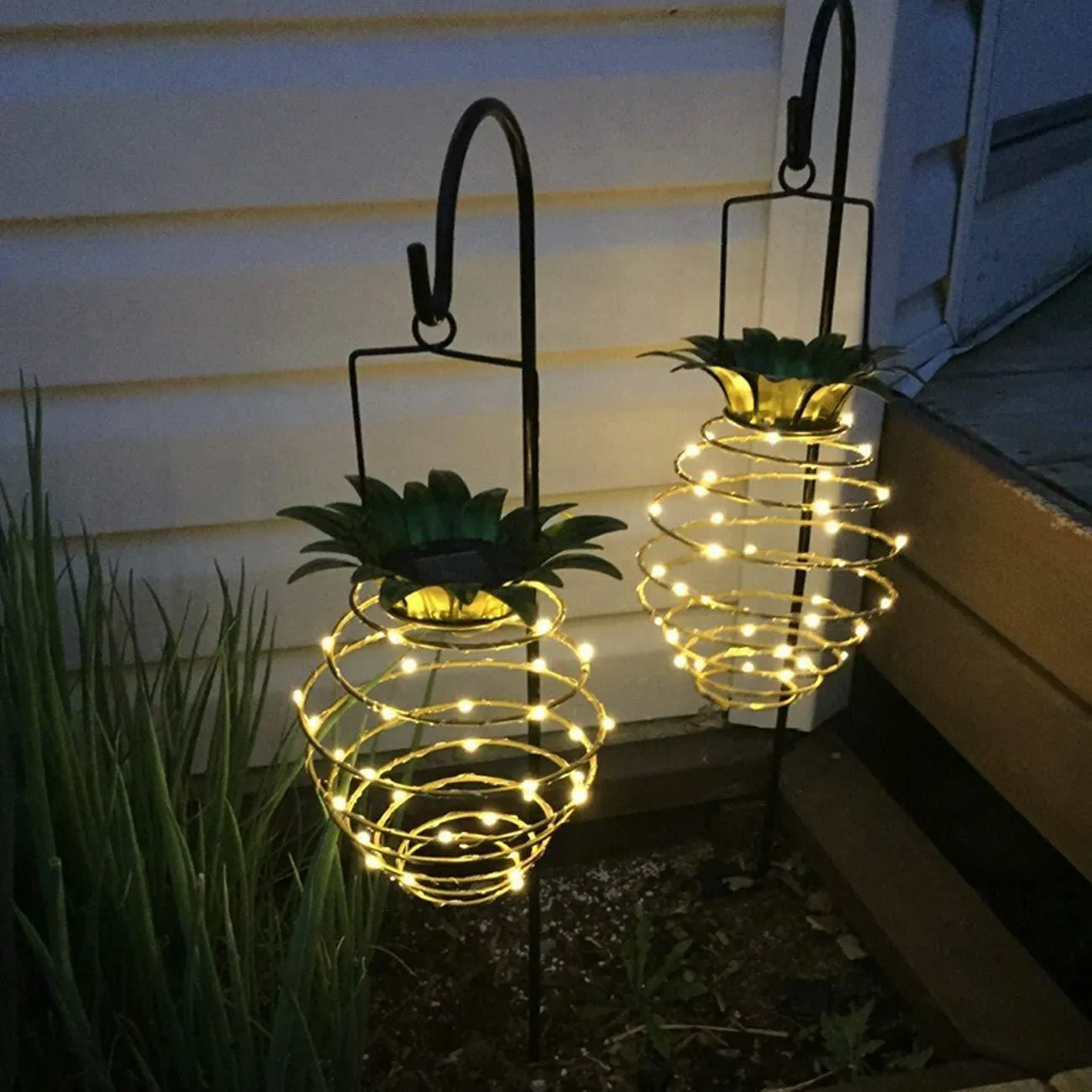 Solar Pineapple Lantern