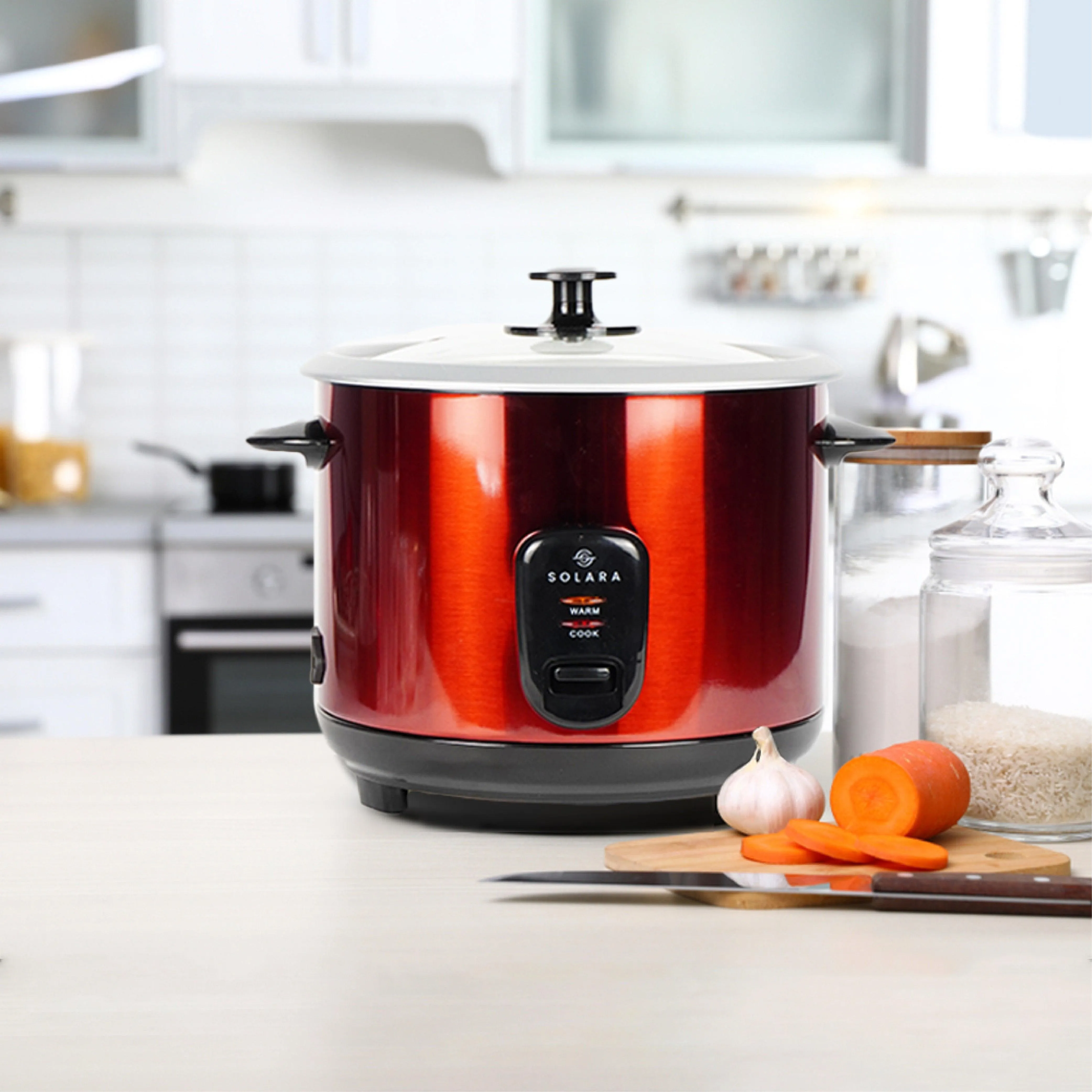 Solara Electric Rice Cooker - One Touch