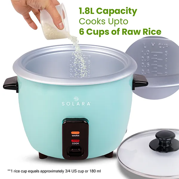 Solara Electric Rice Cooker - One Touch