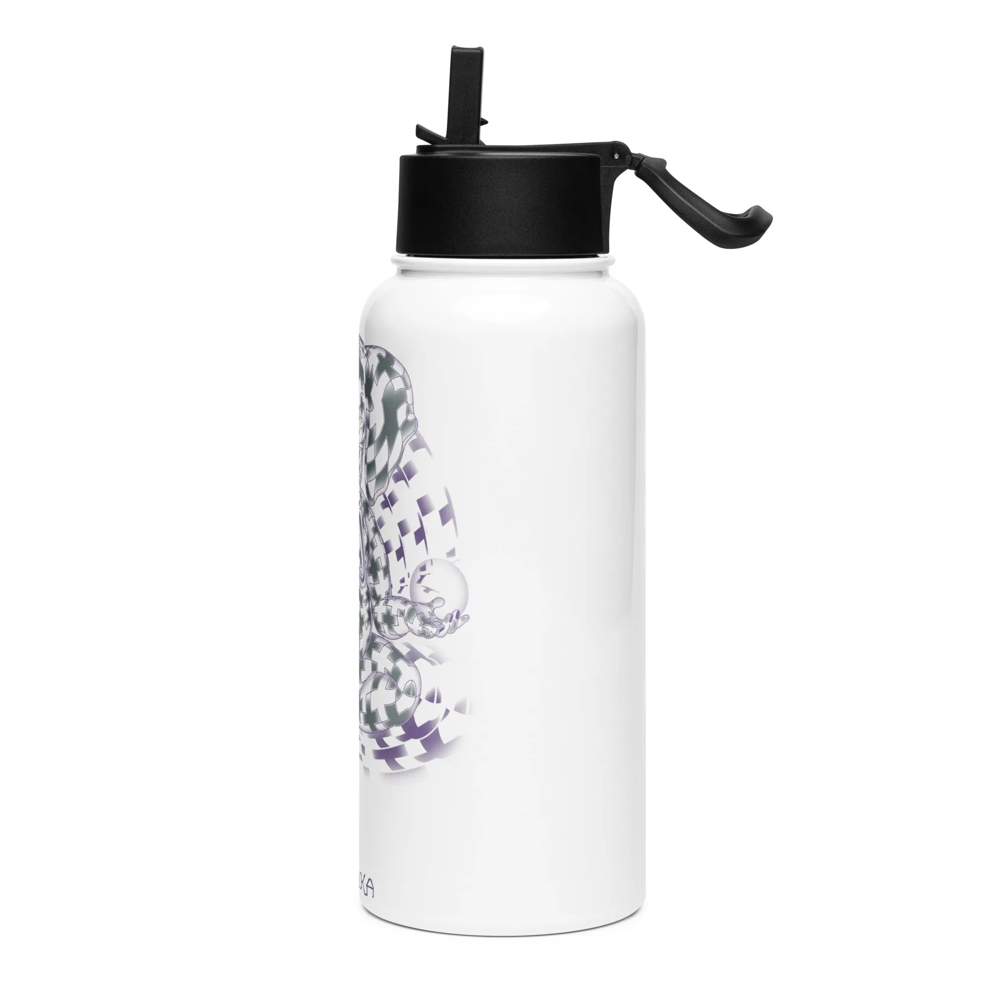 Stainless steel water bottle - Ganesh Vibration