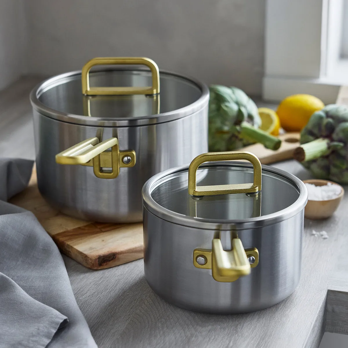 Stanley Tucci™ Stainless Steel 2-Quart Saucepan with Lid