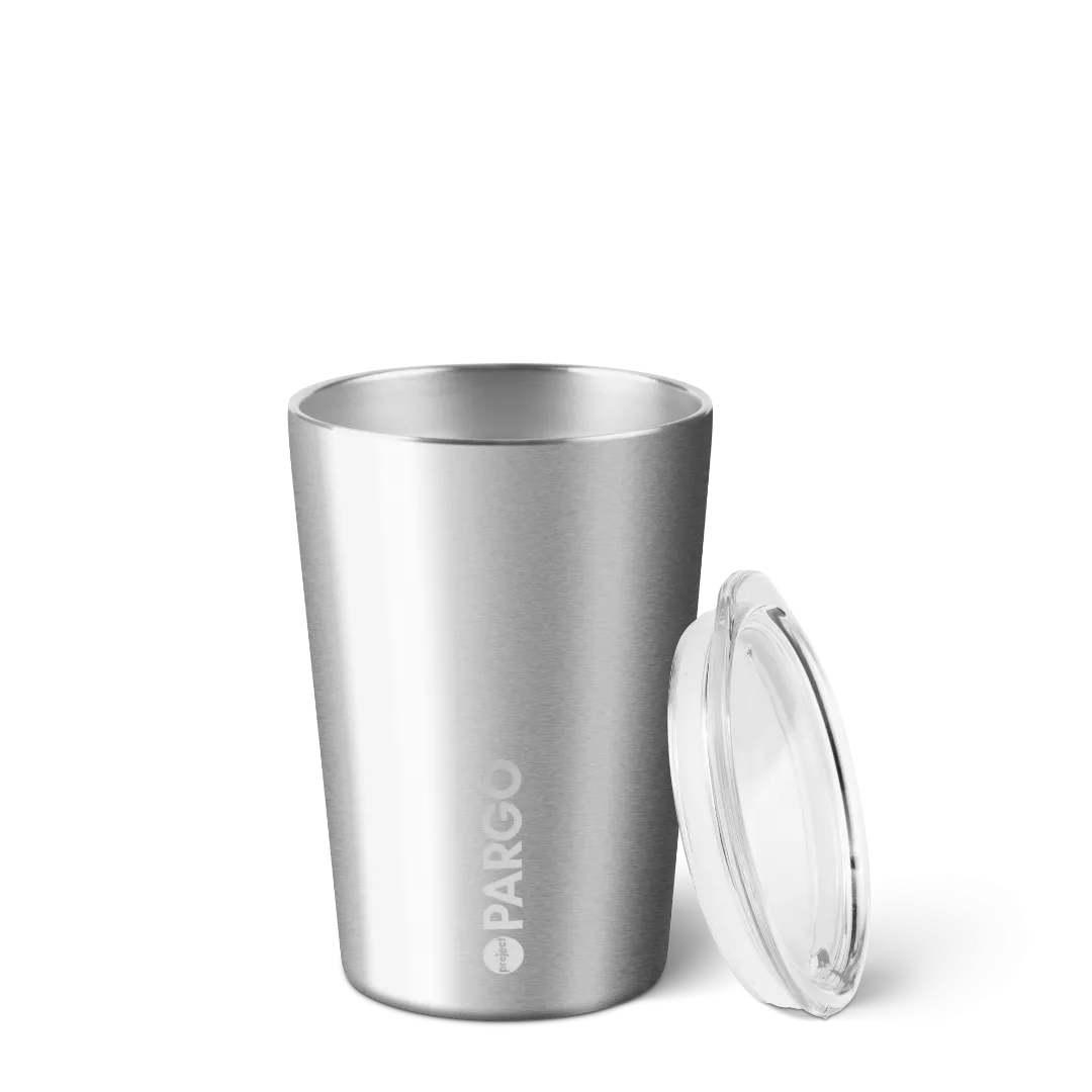 Straight Stainless - 12oz Insulated Coffee Cup