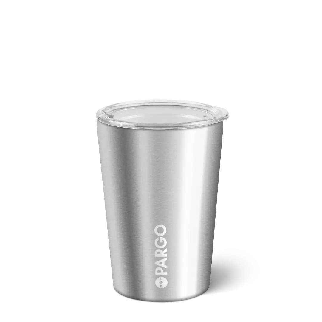 Straight Stainless - 12oz Insulated Coffee Cup