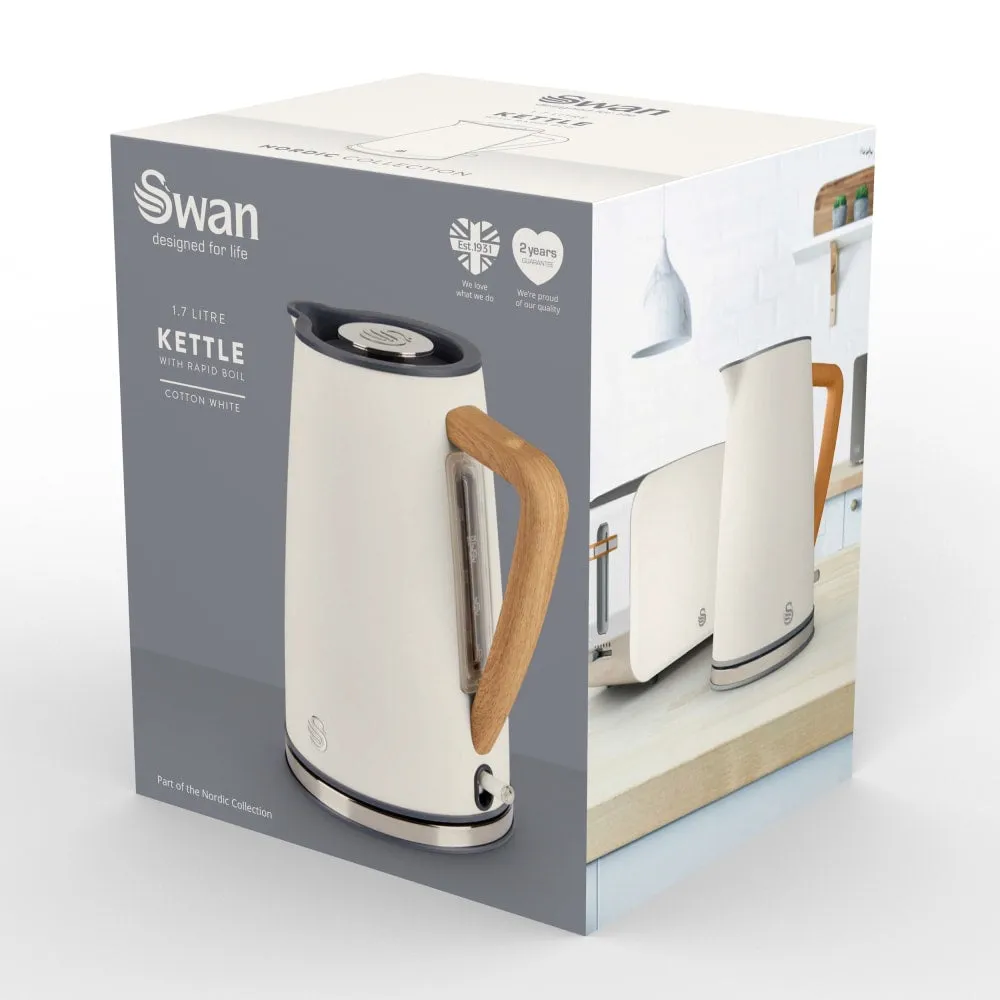 Swan 1.7L Nordic Style Cordless Kettle