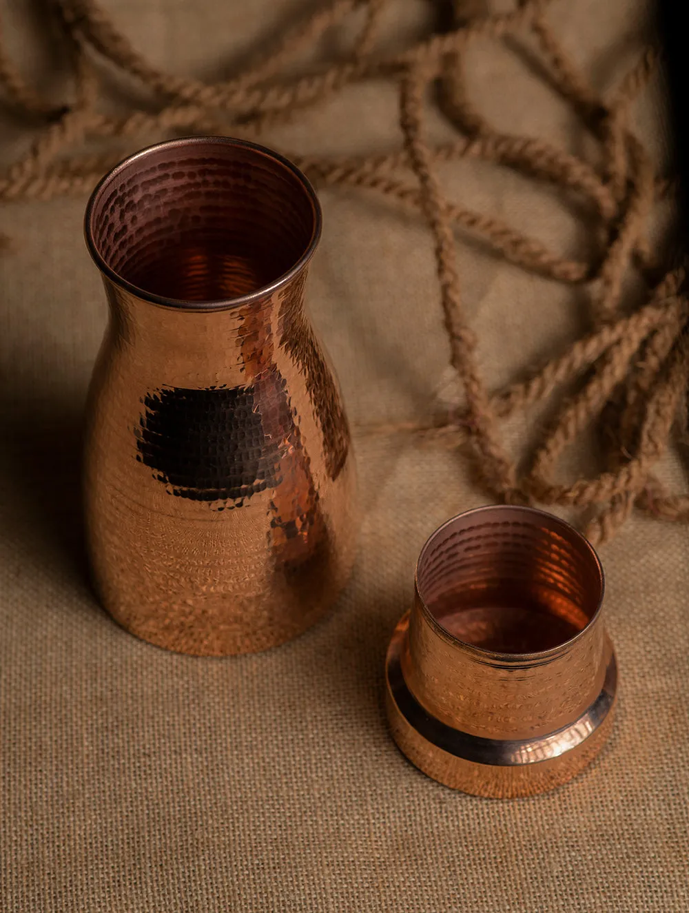 Tambat Handbeaten Copper Water Carafe