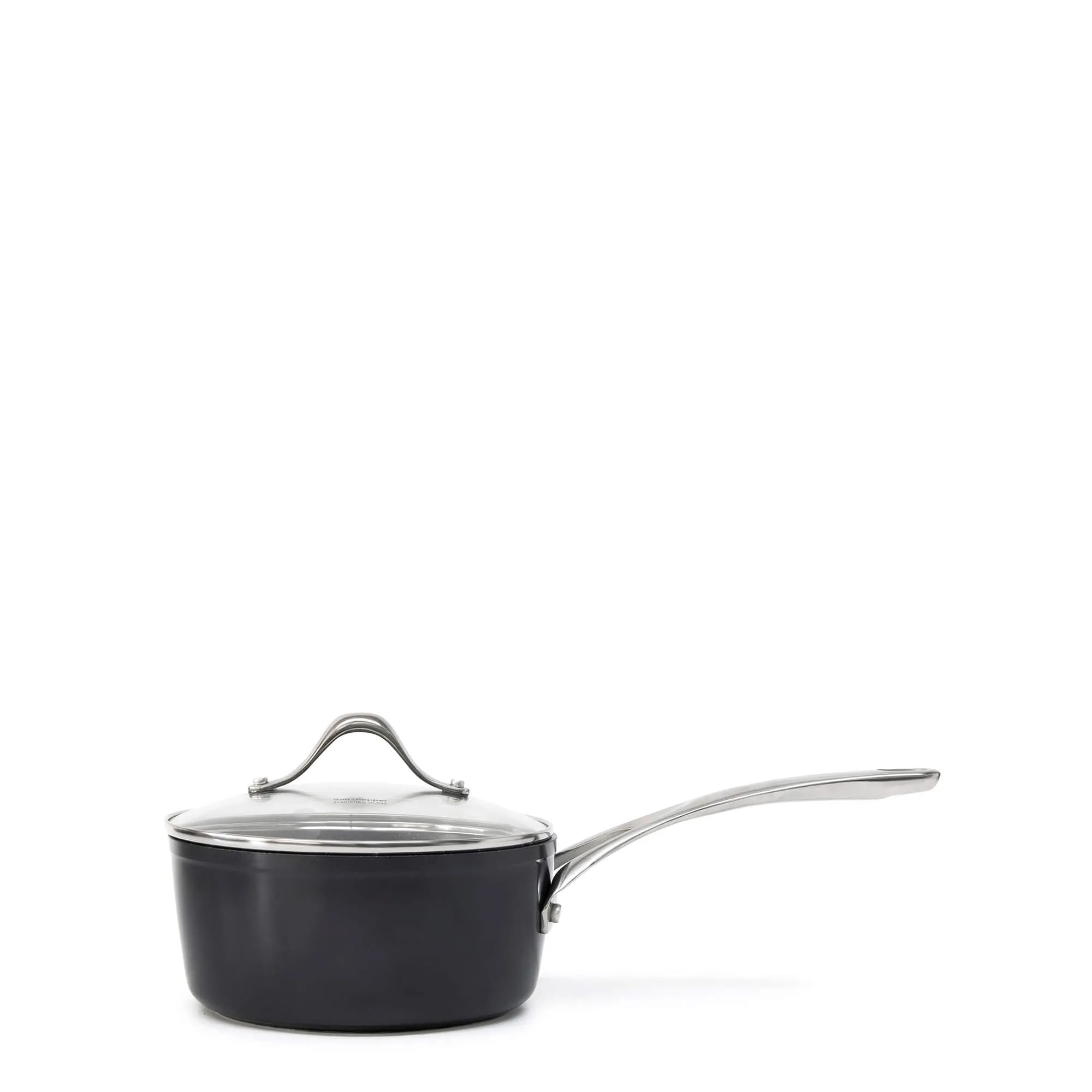 Tan-ium Saucepan with Glass Lid 18cm