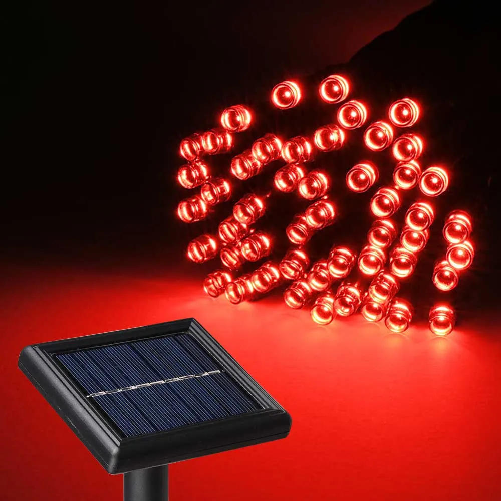 TheLAShop 37ft Solar String Light Outdoor Waterproof