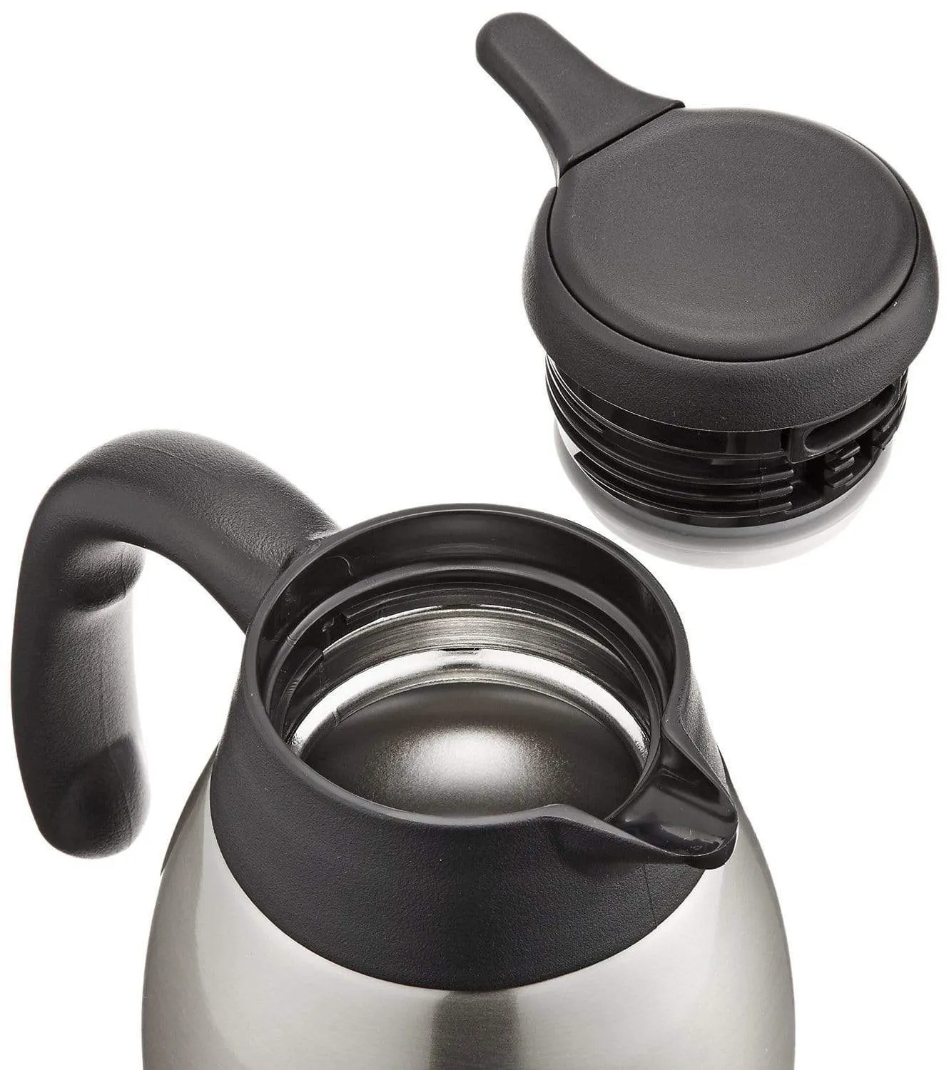 TIGER Stainless Steel Vacuum Carafe with Lever Action 0.6L