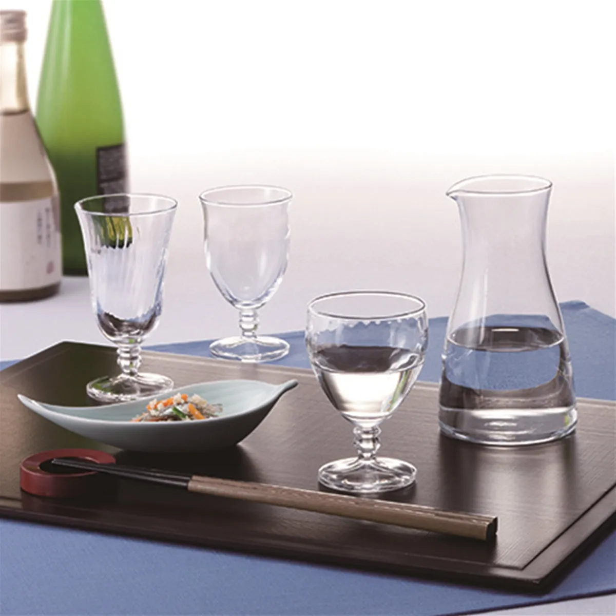 Toyo-Sasaki Glass Sake Server 10 fl oz (Set of 3)