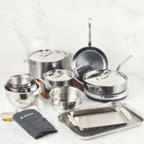 Truffle Shuffle 16-piece Cookware Set