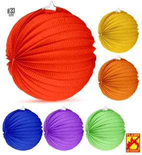 Unicolour Paper Ball Decorations