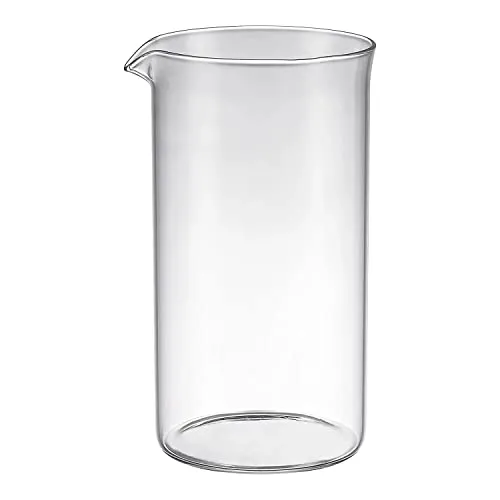 Universal Replacement Beaker Spare Heat & Shock Resistant Borosilicate Glass Carafe