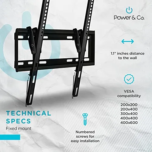 Universal TV Wall Mount Full Motion Articulating Arm for 32" 154 lbs Weight