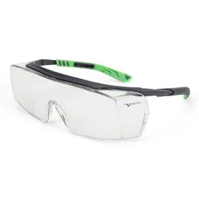 Univet 5X7 Over Specs Safety Glasses Clear Lens