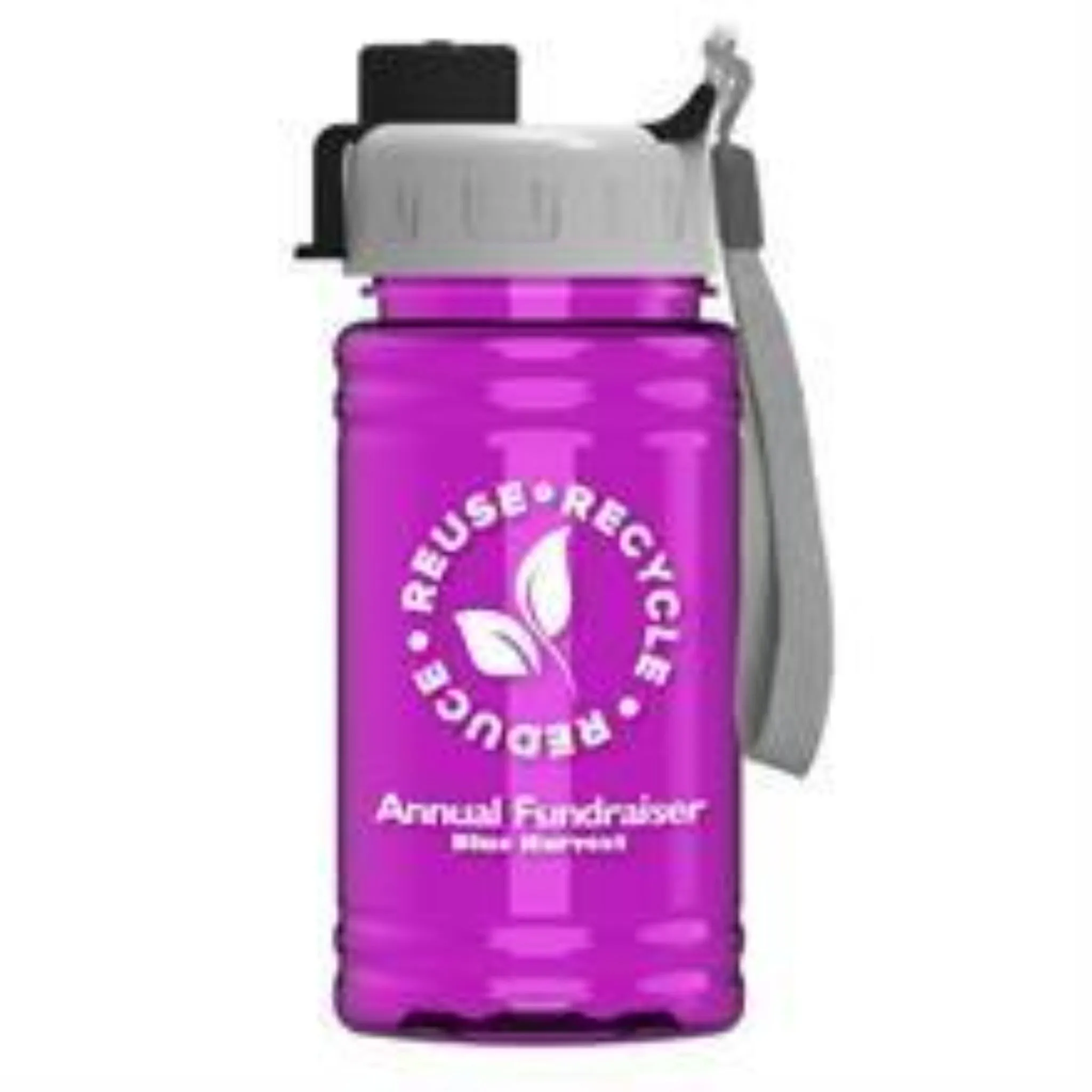 UpCycle - Mini 16 oz. rPet Sports Bottle Push-Pull Lid - SKU# 403472