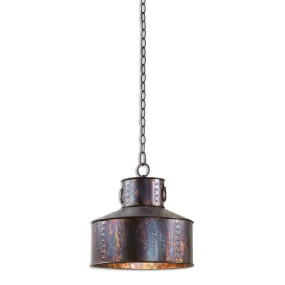 Uttermost Giaveno 1 Light Oxidized Bronze Pendant