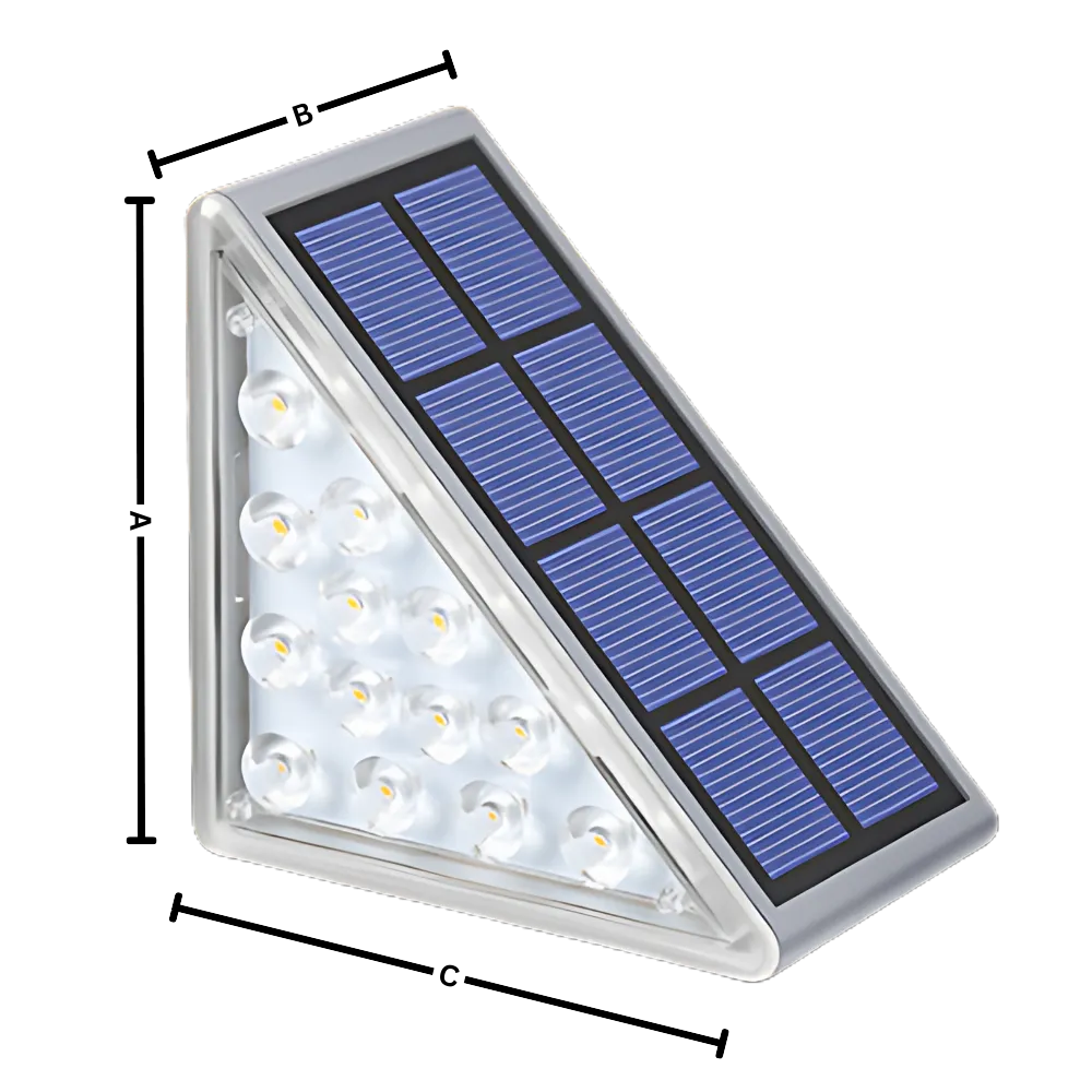 Waterproof Solar Step Lights