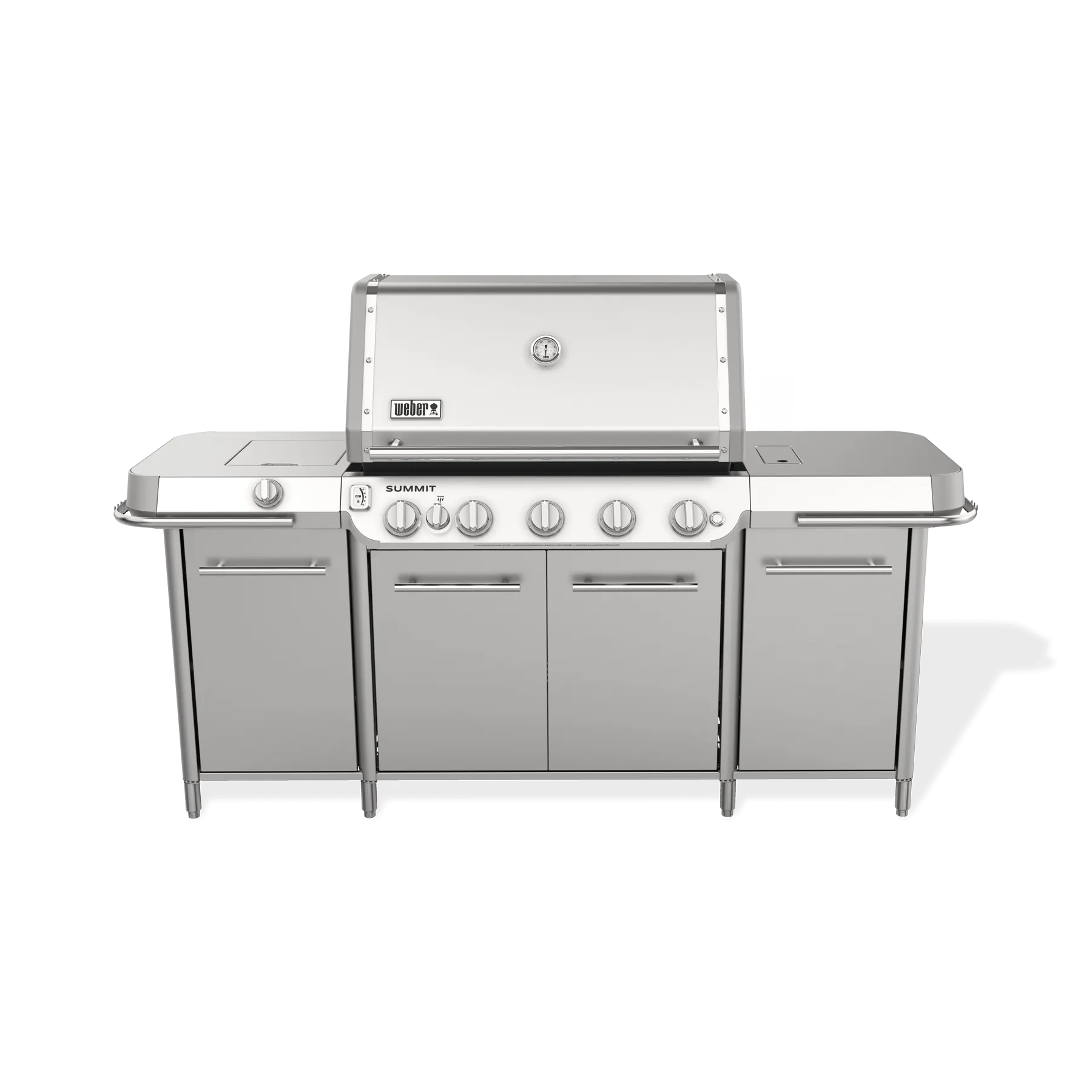 Weber 1500092 Summit® GC38 S Grill Center (Natural Gas) - Stainless Steel