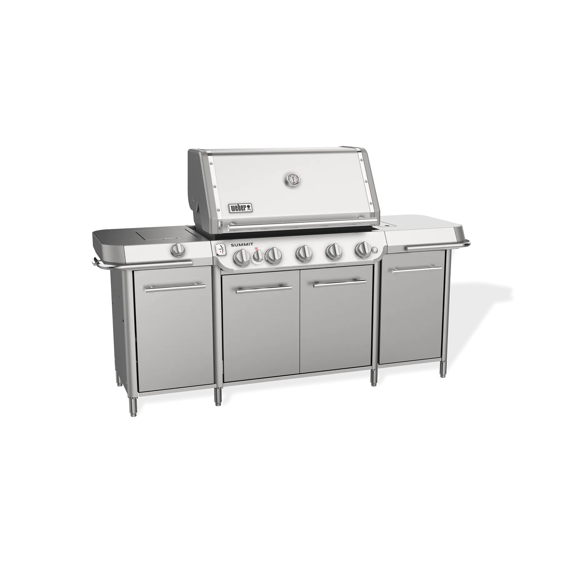 Weber 1500092 Summit® GC38 S Grill Center (Natural Gas) - Stainless Steel