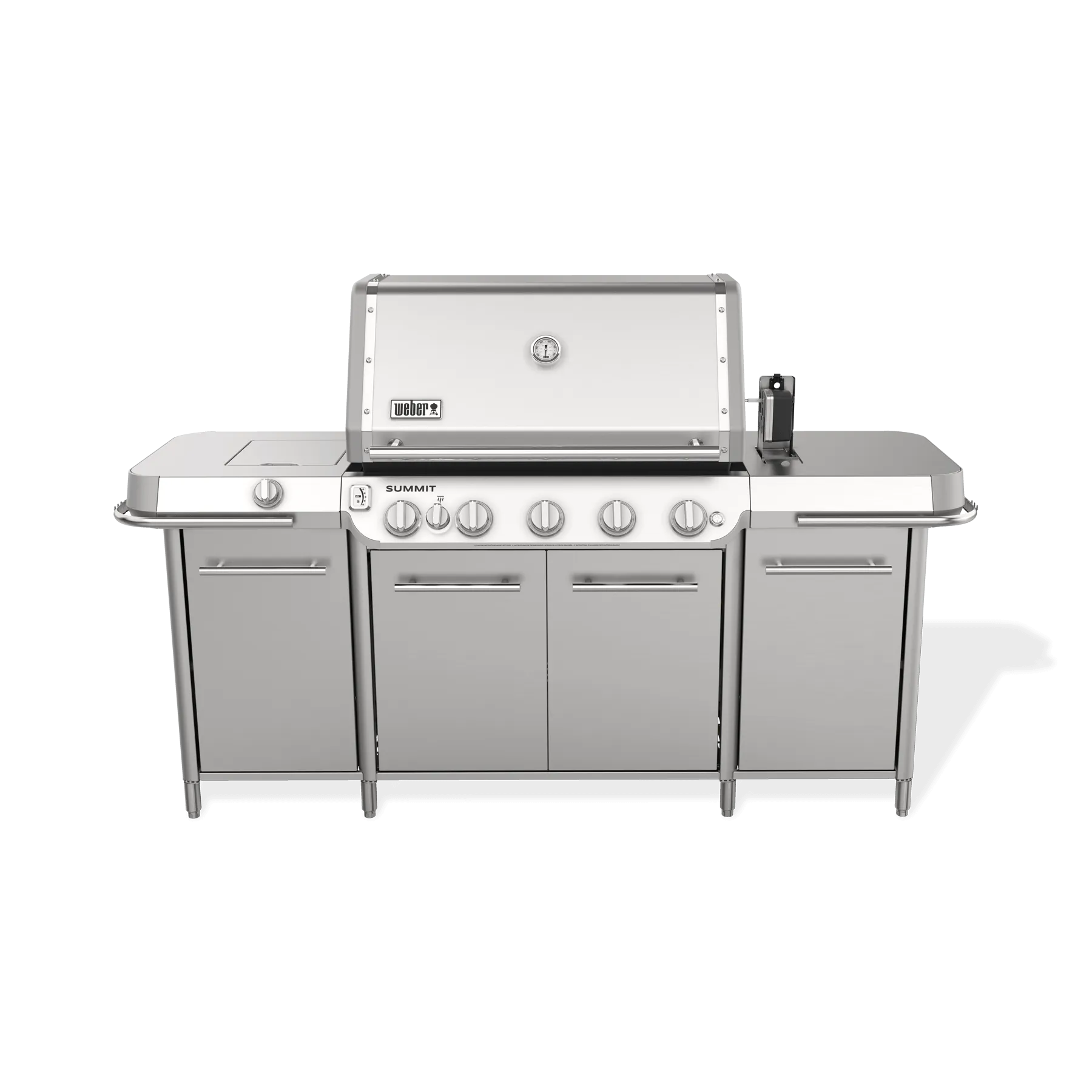 Weber 1500092 Summit® GC38 S Grill Center (Natural Gas) - Stainless Steel