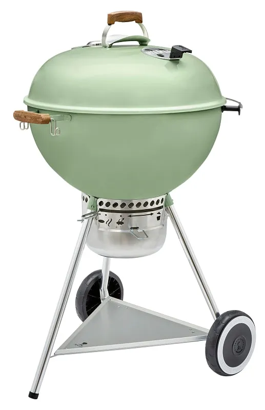 Weber 70th Anniversary Series 19525001 Kettle Charcoal Grill, 363 sq-in Primary Cooking Surface, Diner Green :EA: QUANTITY: 1