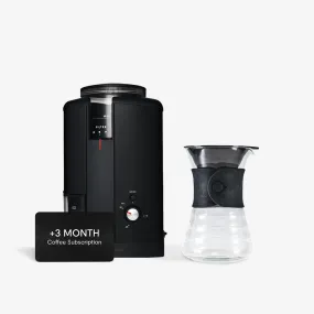 Wilfa Svart Grinder & Hario V60 Decanter Bundle