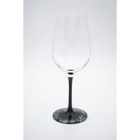 Wine Crystal Glass Stone Wall