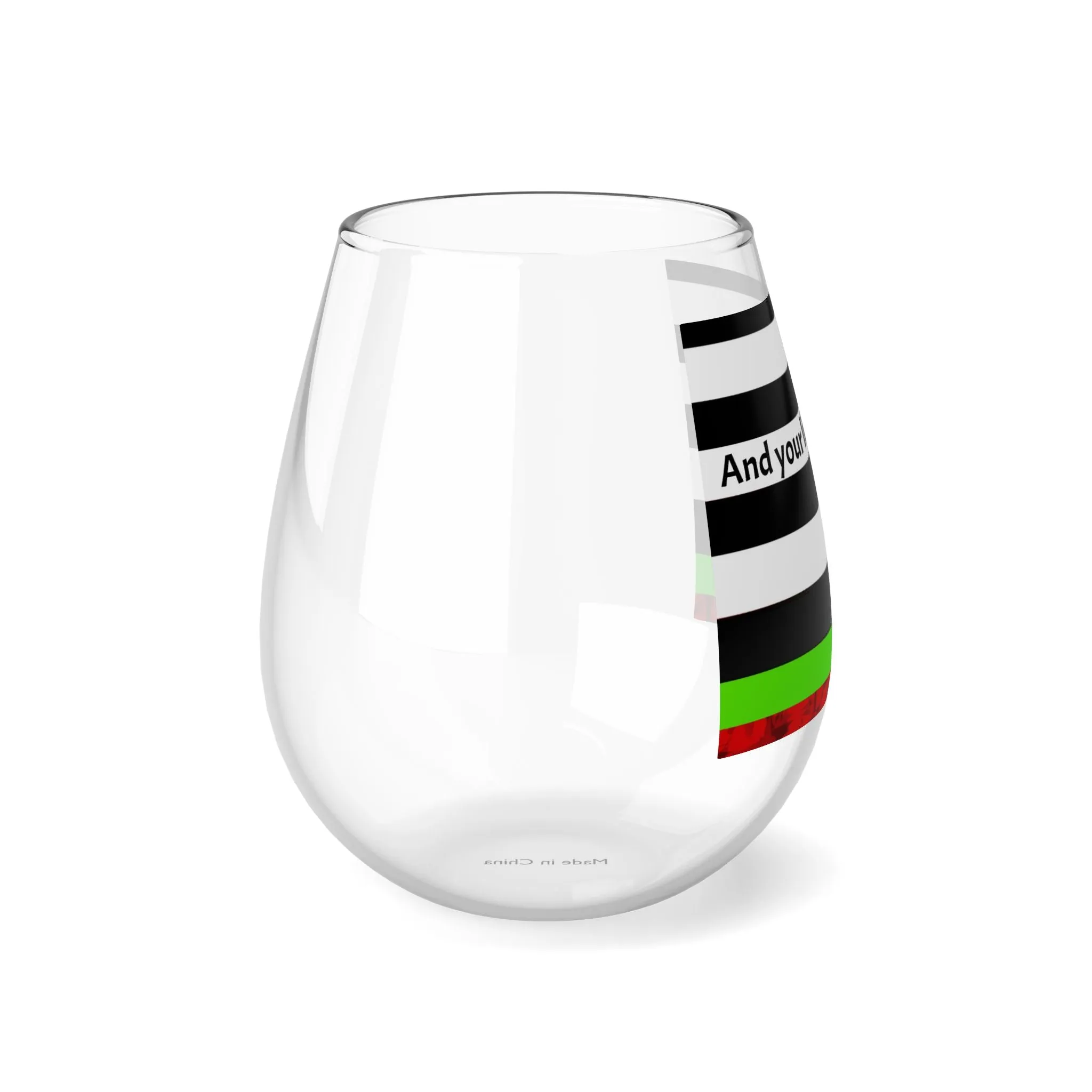 Wine Glass: Wicked Witch and Your Little Dog Too