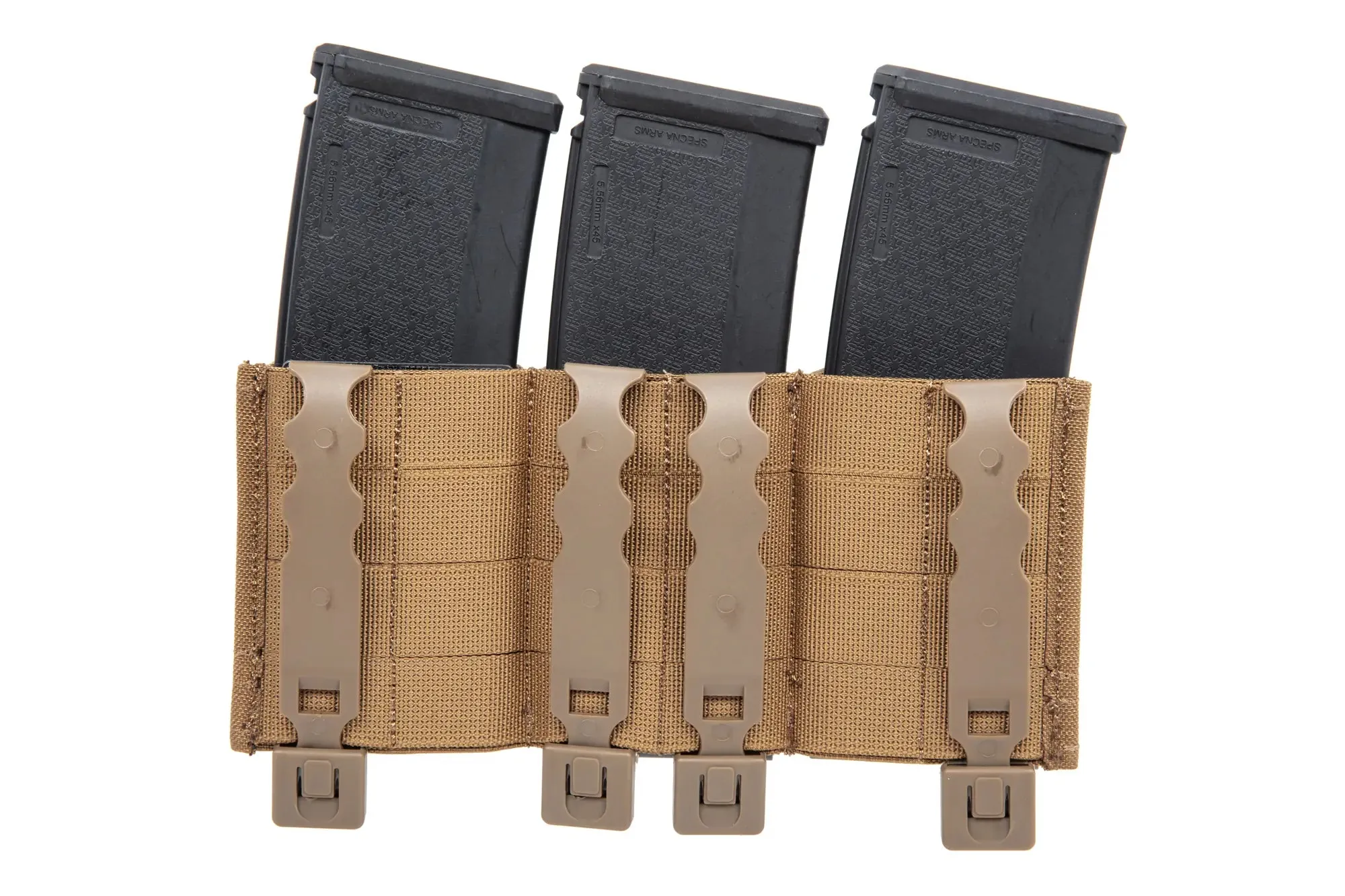 Wosport triple rifle magazine pouch Coyote Brown